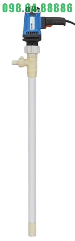 Bơm điện nhúng thùng phuy axit - kiềm model JDT-1000W-PTFE